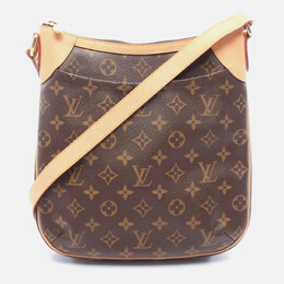 Louis Vuitton: Коричневая сумка через плечо 