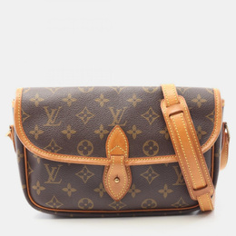 Louis Vuitton: Коричневая сумка 