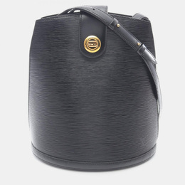 Louis Vuitton: Чёрная сумка  Épi