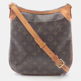 Louis Vuitton: Коричневі сумки через плече 