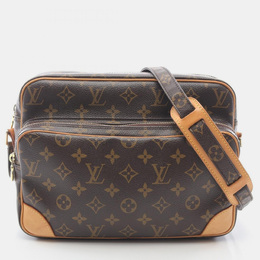 Louis Vuitton: Коричневая сумка через плечо 