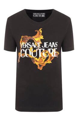 Versace Jeans Couture: Хлопковая футболка 