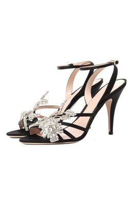 Valentino: Чёрные босоножки 