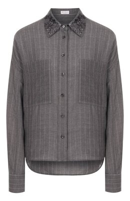 Brunello Cucinelli: Рубашка из шерсти 