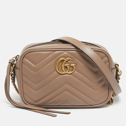 Gucci: Розовая сумка  GG Marmont