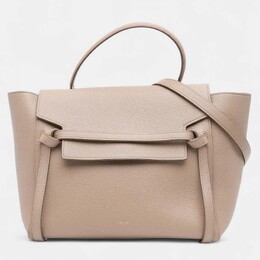 Celine: Бежевая поясная сумка 