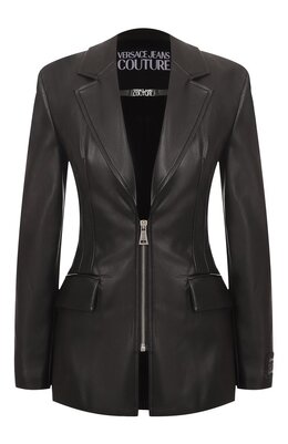 Versace Jeans Couture: Жакет из экокожи 