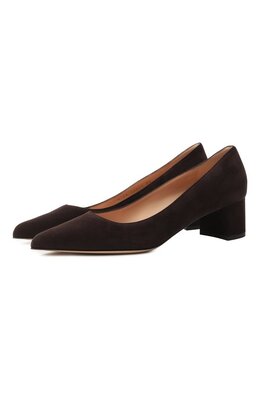 Gianvito Rossi: Коричневые туфли 