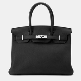 Hermes: Чёрная сумка  Birkin