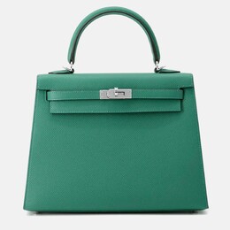 Hermes: Зелёная сумка  Kelly