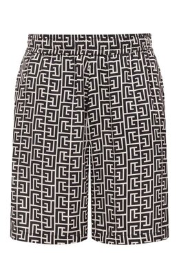 Balmain: Шорты из вискозы 