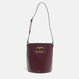 Celine: Бордовая сумка 