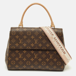 Louis Vuitton: Коричневая сумка 