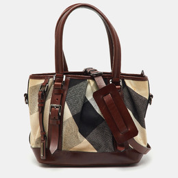 Burberry: Сумки шопери 