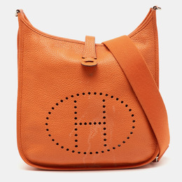 Hermes: Серебристая сумка 