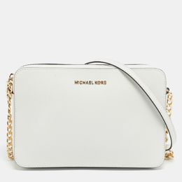 Michael Kors: Білі сумки через плече  Jet Set