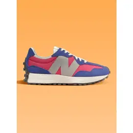 New Balance: Синие кроссовки  327