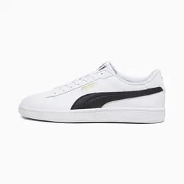 PUMA: Белые кеды  Smash