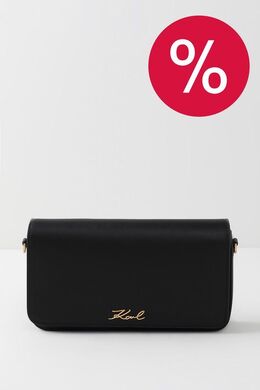 Karl Lagerfeld: Чёрная сумка  Signature