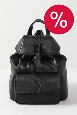 Furla: Чёрный рюкзак 