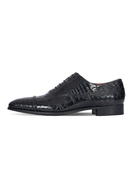 STEFANO RICCI: Чёрные ботинки 