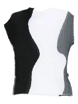Issey Miyake: Белый топ 