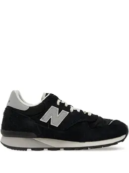 New Balance: Чёрные кроссовки 