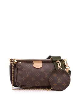 Louis Vuitton Pre-Owned: Коричневая сумка 
