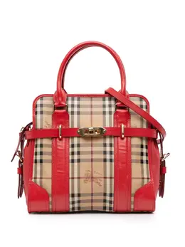 Burberry Pre-Owned: Коричневая сумка 