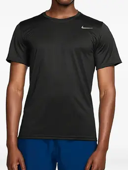 Nike: Чёрная футболка  Dri FIT