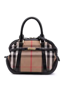 Burberry Pre-Owned: Коричневая сумка 
