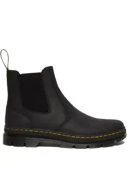 Dr. Martens: Чёрные ботинки 