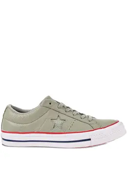 Converse: Зелёные кроссовки  One Star Ox