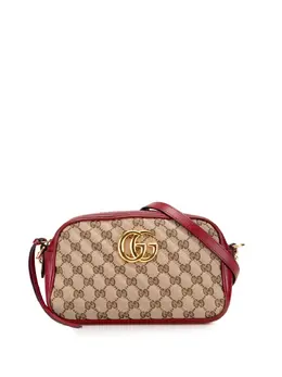 Gucci Pre-Owned: Коричневая сумка через плечо 