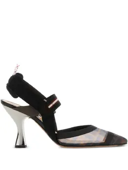 Fendi: Коричневые туфли  Colibri