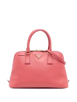 Prada Pre-Owned: Розовая сумка 