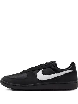Nike: Чёрные кроссовки  Swoosh
