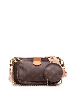 Louis Vuitton Pre-Owned: Коричневая сумка 
