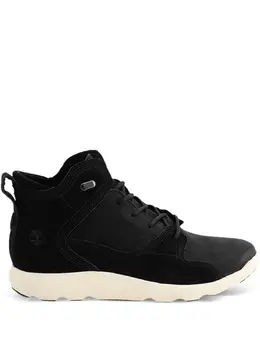 Timberland: Чёрные ботинки 