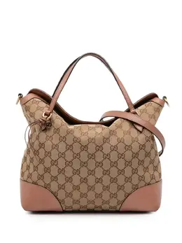 Gucci Pre-Owned: Коричневая сумка 