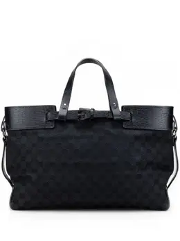 Gucci Pre-Owned: Чёрная сумка-шоппер 