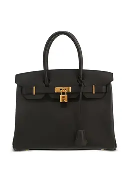 Hermès Pre-Owned: Чёрная сумка 