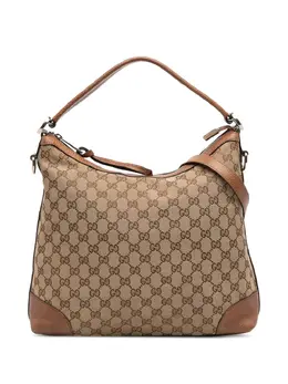 Gucci Pre-Owned: Коричневая сумка 