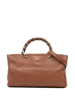 Gucci Pre-Owned: Коричневая сумка-шоппер 