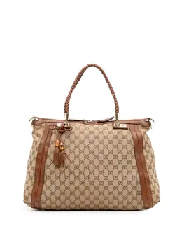 Gucci Pre-Owned: Коричневая сумка 