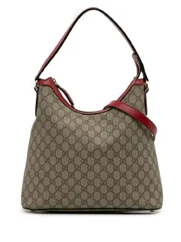 Gucci Pre-Owned: Коричневая сумка 