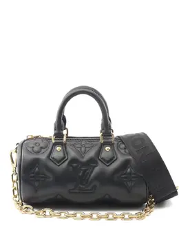Louis Vuitton Pre-Owned: Чёрная сумка 