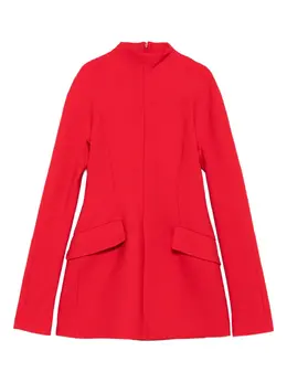 Sportmax: Красное платье 