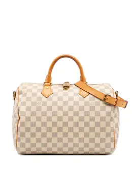 Louis Vuitton Pre-Owned: Белая сумка 