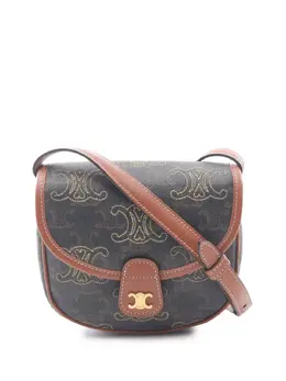Celine Pre-Owned: Коричневая сумка через плечо 